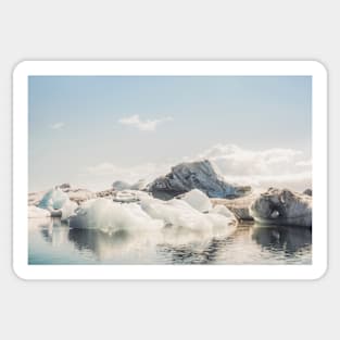 Icebergs II Sticker